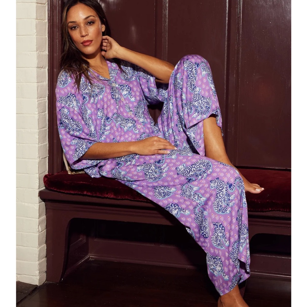 Printfresh Satin Wildest Dreams Set in Bagheera
